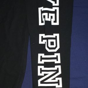 BNWT PINK VICTORIAS SECRET WOMENS LEGGINGS SZ XL
